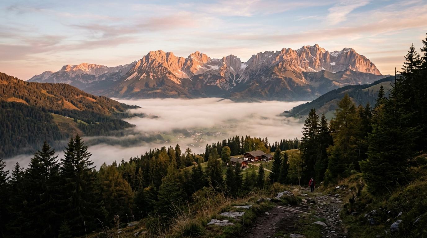 Tiroler Alpen Panorama – VORANGEHEN Männer Retreat